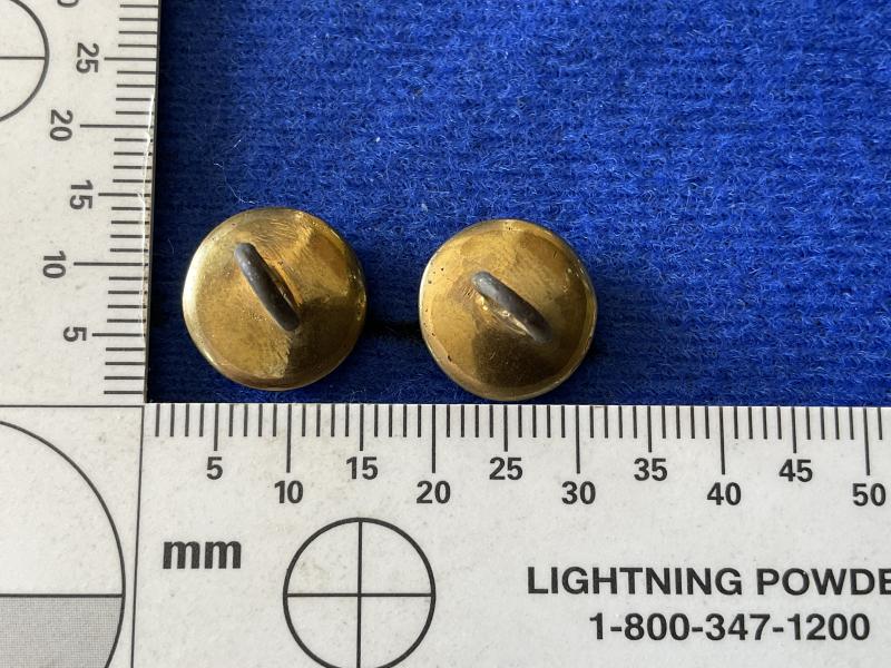 WW2 9th JAT Regiment 14mm hat/cap buttons