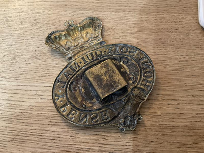 Victorian Grenadier Guards Valaise badge