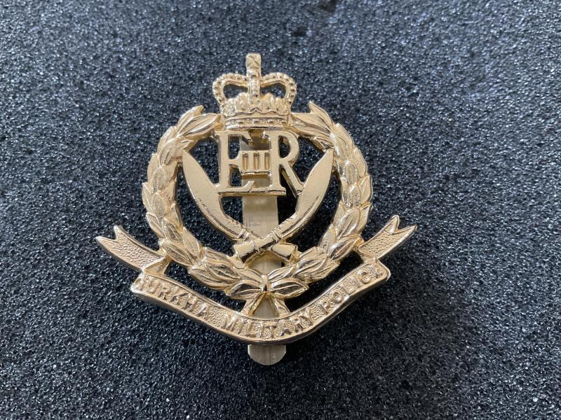 Gradia Militaria -  Anodised Gurkha Military Police cap badge