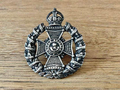WW1 Officers Rifle Brigade cap badge