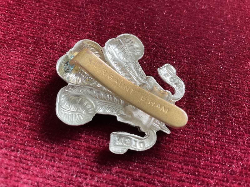 The Denbigshire Hussars cap badge