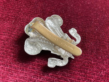 The Denbigshire Hussars cap badge