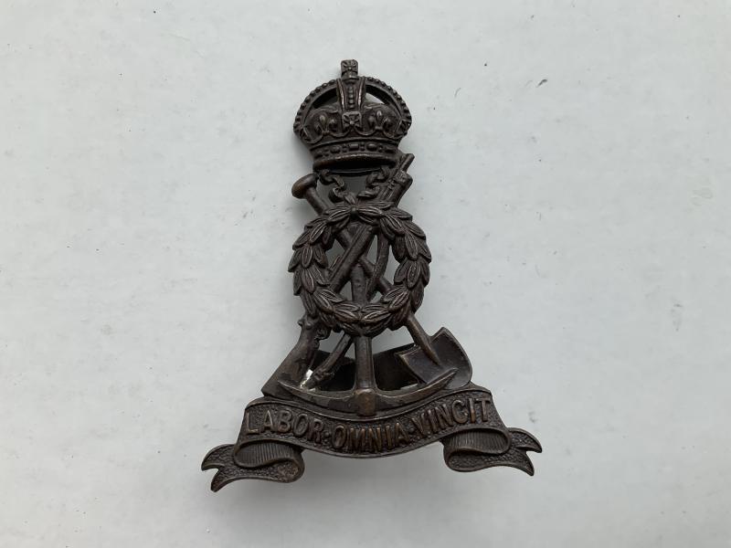 Gradia Militaria -  WW2 Royal Pioneer Corps O.S.D  cap badge