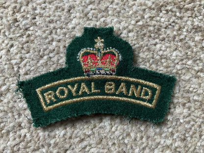 Gradia Militaria -  ROYAL BAND bullion shoulder title