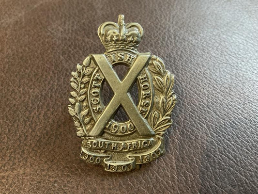 Gradia Militaria -  Scottish Horse Glengarry badge