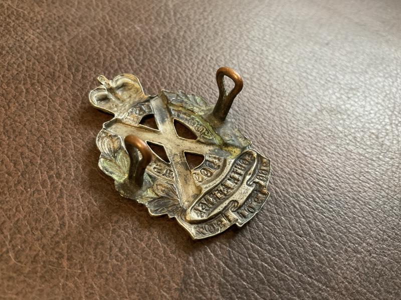 Scottish Horse Glengarry badge