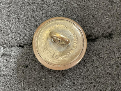 3rd Madras Regt 20mm brass button, by gaunt