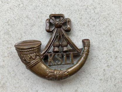 Gradia Militaria -  K.S.L.I Officers service dress cap badge by Gaunt