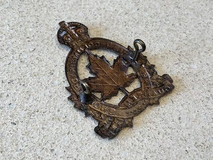 WW2 The British Columbia Dragoons cap badge