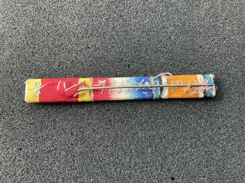 China war medal1900, 1915 star & war medal ribbons