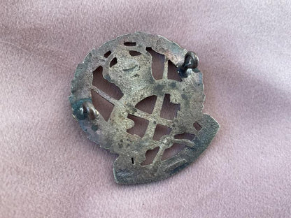 K/C Pakistan K.G.R.P.M Military college cap badge