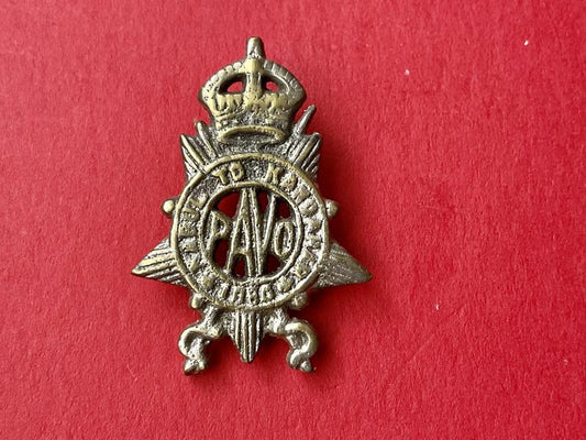 Gradia Militaria -  WW2 Indian Army P.A.V.O Cavalry cap badge