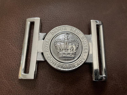 Royal Papua New Guinea Constabulary belt buckle