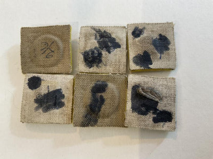 WW2 Armoured Regiments officers cloth rank pips