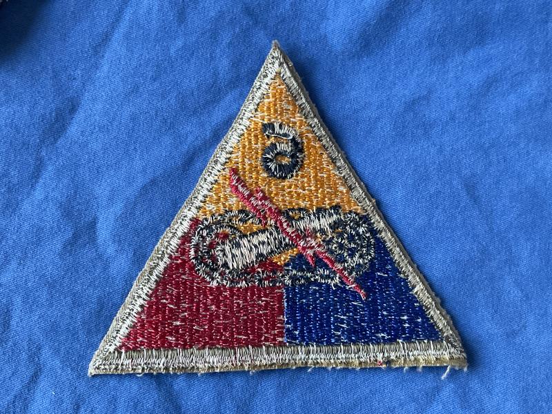 WW2 U.S Armoured Corps ‚ÄòSuper sixth‚Äô sleeve patch