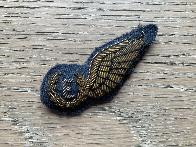 Gradia Militaria -  R.A.F bullion ‚ÄòEngineers‚Äô mess dress wing/brevet