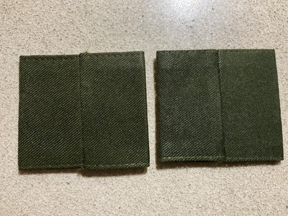 R.A.F Warrant officers olive green rank slides