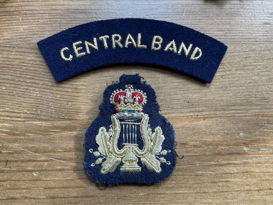 Gradia Militaria -  R.A.F CENTRAL BAND sleeve badges (Mylar version)