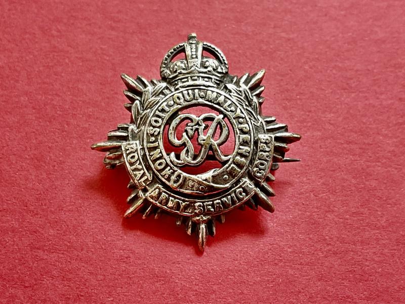 Gradia Militaria -  WW2 R.A.S.C silver plated sweetheart