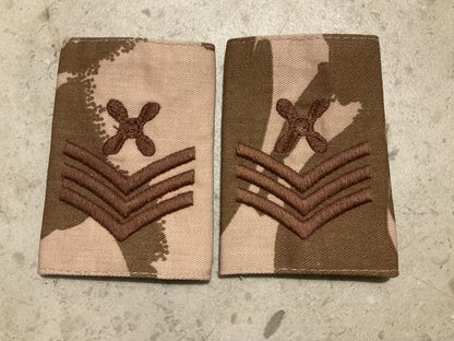 Gradia Militaria -  Gulf War era RAF Chief Technician rank slides