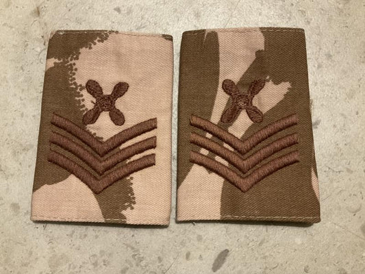 Gradia Militaria -  Gulf War era RAF Chief Technician rank slides