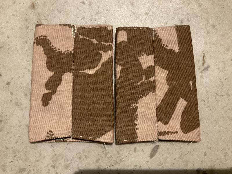 Gulf War era RAF Chief Technician rank slides