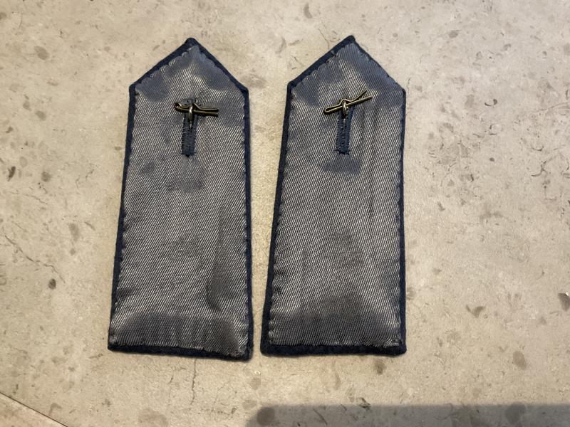 Post 1952 RAF officers bullion shoulder rank boards
