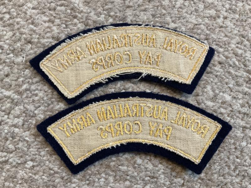 ROYAL AUSTRALIAN ARMY PAY CORPS titles