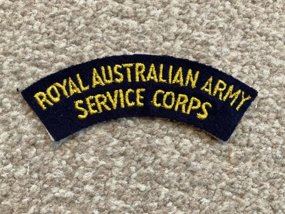 Gradia Militaria -  ROYAL AUSTRALIAN ARMY SERVICE CORPS title
