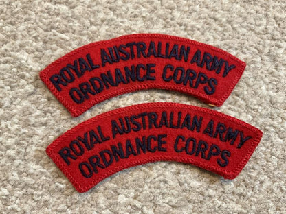 Gradia Militaria -  ROYAL AUSTRALIAN ARMY ORDNANCE CORPS titles