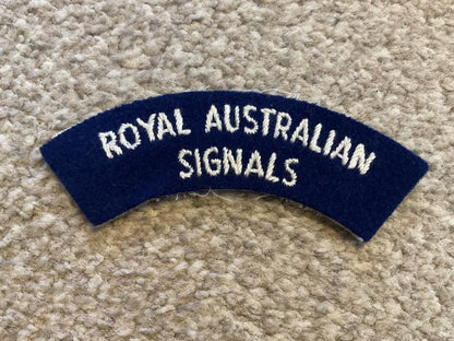 Gradia Militaria -  ROYAL AUSTRALIAN SIGNALS shoulder title