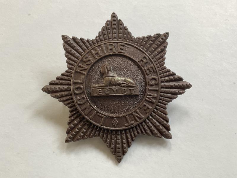 Lincolnshire Regiment O.S.D cap badge circa 1902-45