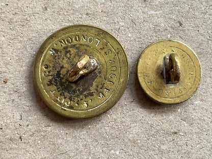 Queen Victorias Own Poona Horse mess dress buttons