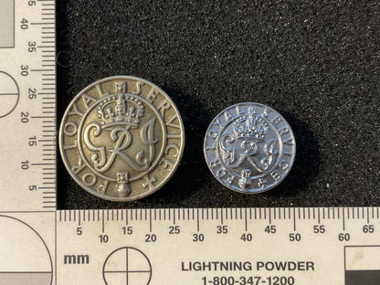 Gradia Militaria -  For Loyal Service lapel badges, miniature & full size