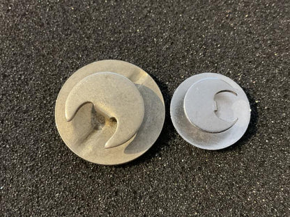 For Loyal Service lapel badges, miniature & full size