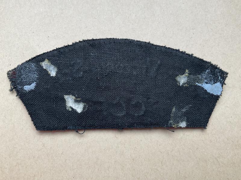 QUEEN VICTORIA SCHOOL C.C.F shoulder title