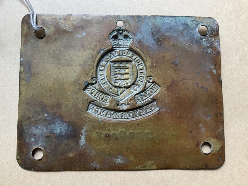 WW2 Dunkirk P.O.W Bed plate, outstanding story