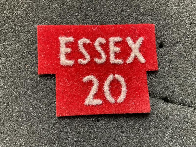 ESSEX 20, 1952-56 Home Guard, phase 2 sleeve badge