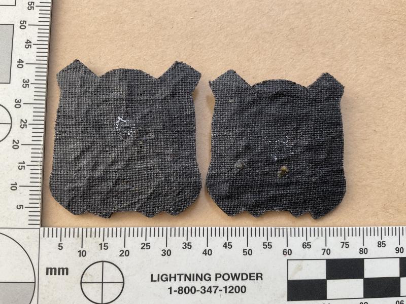 Scots Dragoon Guards bullion No 1 dress collar badges