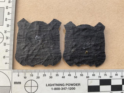 Scots Dragoon Guards bullion No 1 dress collar badges