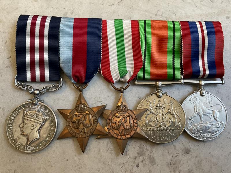 Gradia Militaria -  WW2 8th Army in Italy M.M group, River Senio & Po