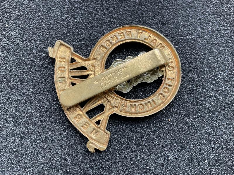 15th/19th Kings Royal Hussars cap badge by Gladman