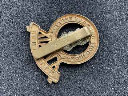 15th/19th Kings Royal Hussars cap badge by Gladman
