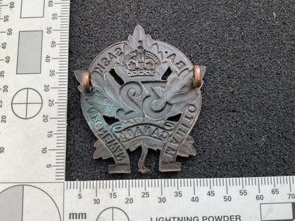 WW1 C.E.F 32nd Infantry Battalion cap badge