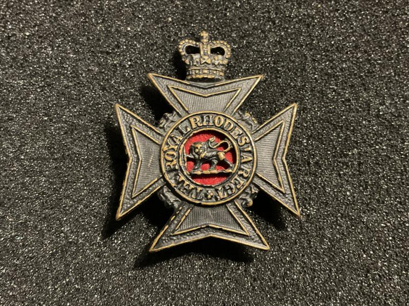 Gradia Militaria -  Q/C The Royal Rhodesia Regiment cap badge