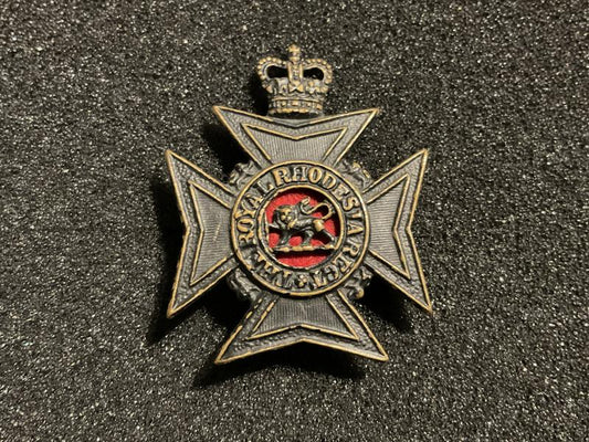Gradia Militaria -  Q/C The Royal Rhodesia Regiment cap badge