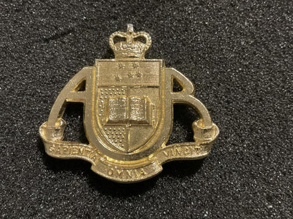 Gradia Militaria -  Adelaide university Regiment anodised collar badge