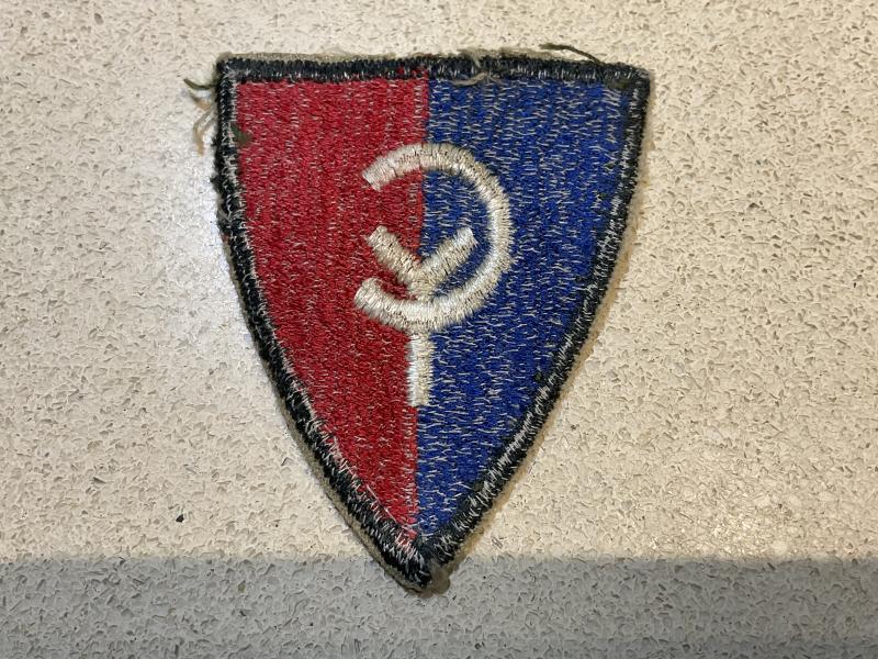 WW2 U.S 38th Infantry Division sleeve patch