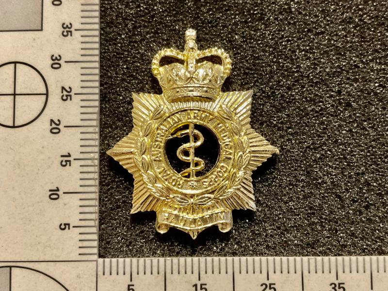 Gradia Militaria -  R.A.A.M.C anodised collar badge by SWANN
