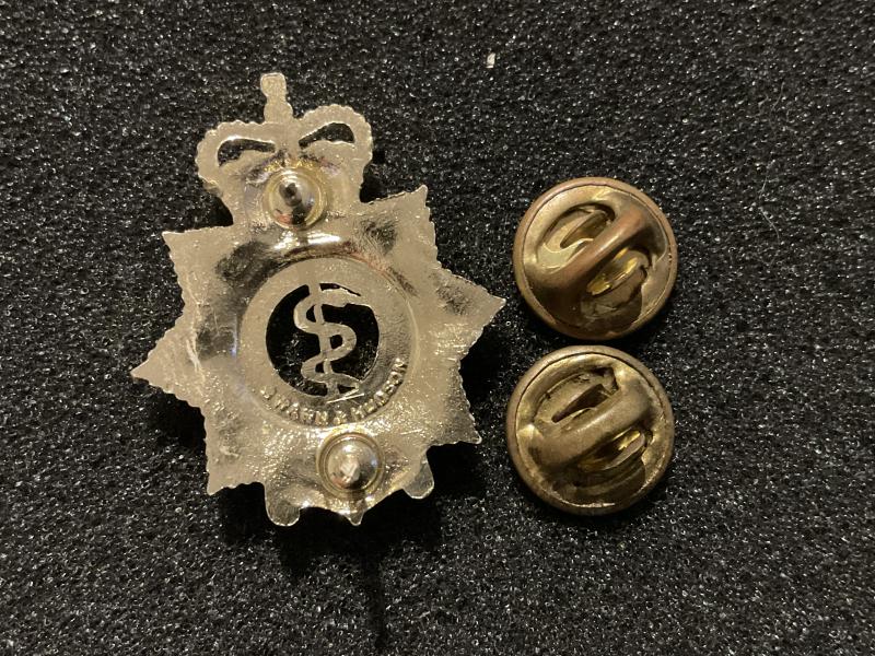 R.A.A.M.C anodised collar badge by SWANN